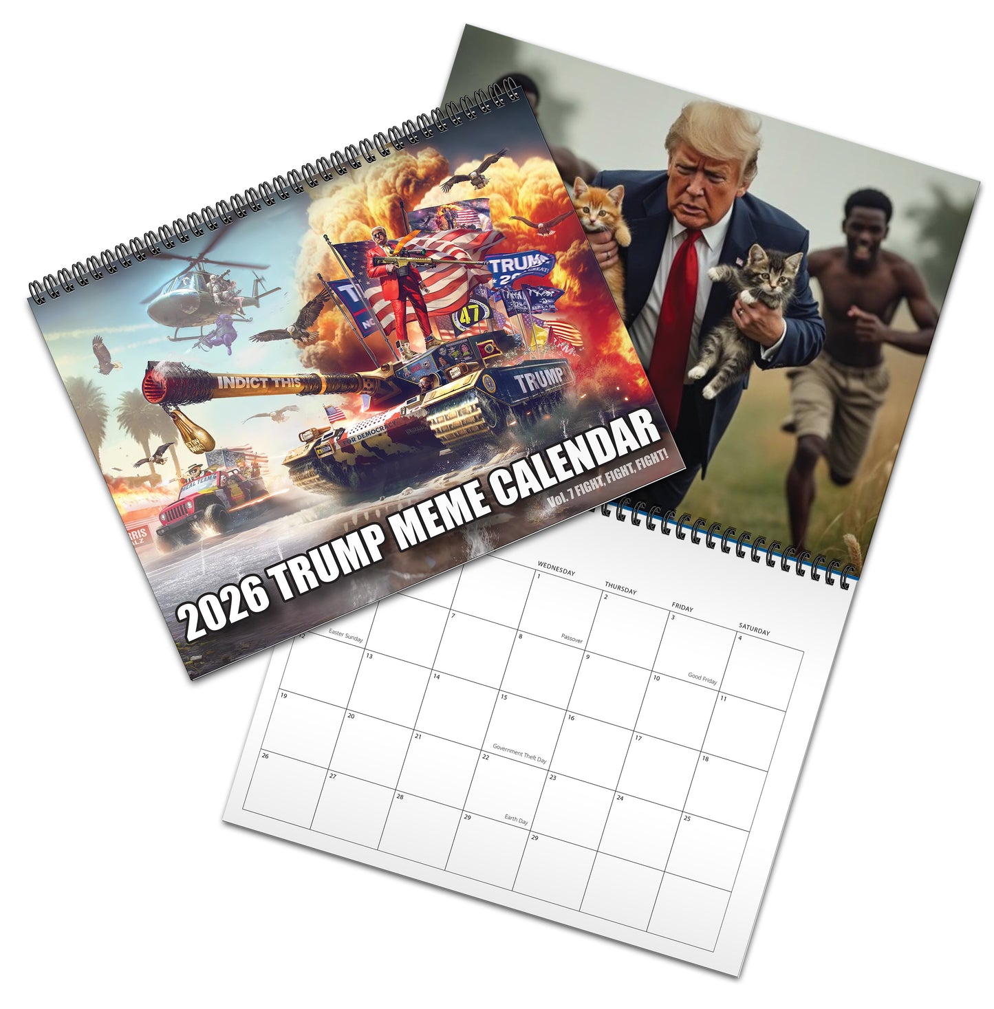 2026 Trump Meme Calendar Vol. 7